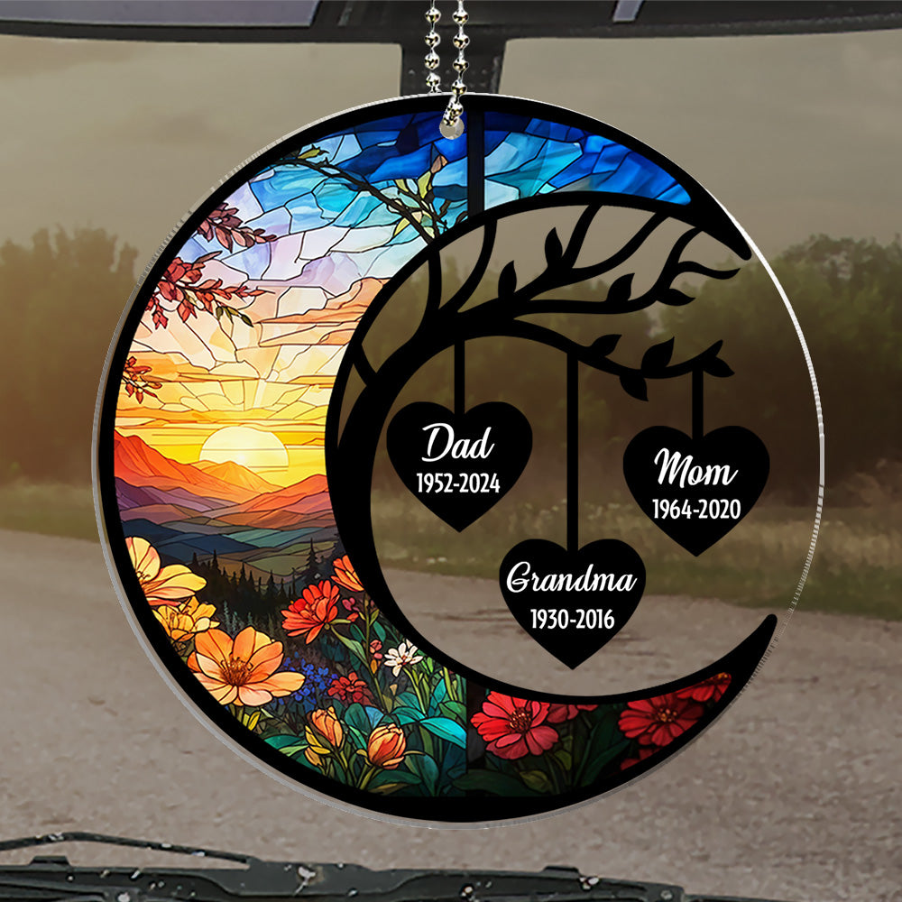 In Heaven - Personalized Car Ornament