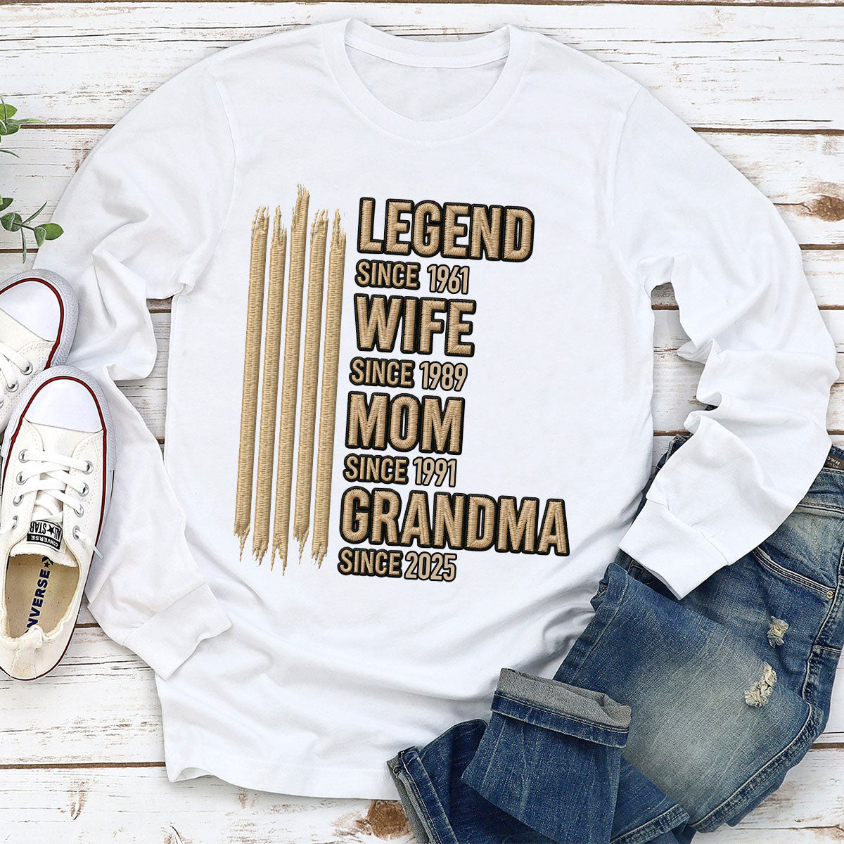 Custom Mother's Day Gift for Mom & Grandma • Grandma Mode On - Personalized Shirt