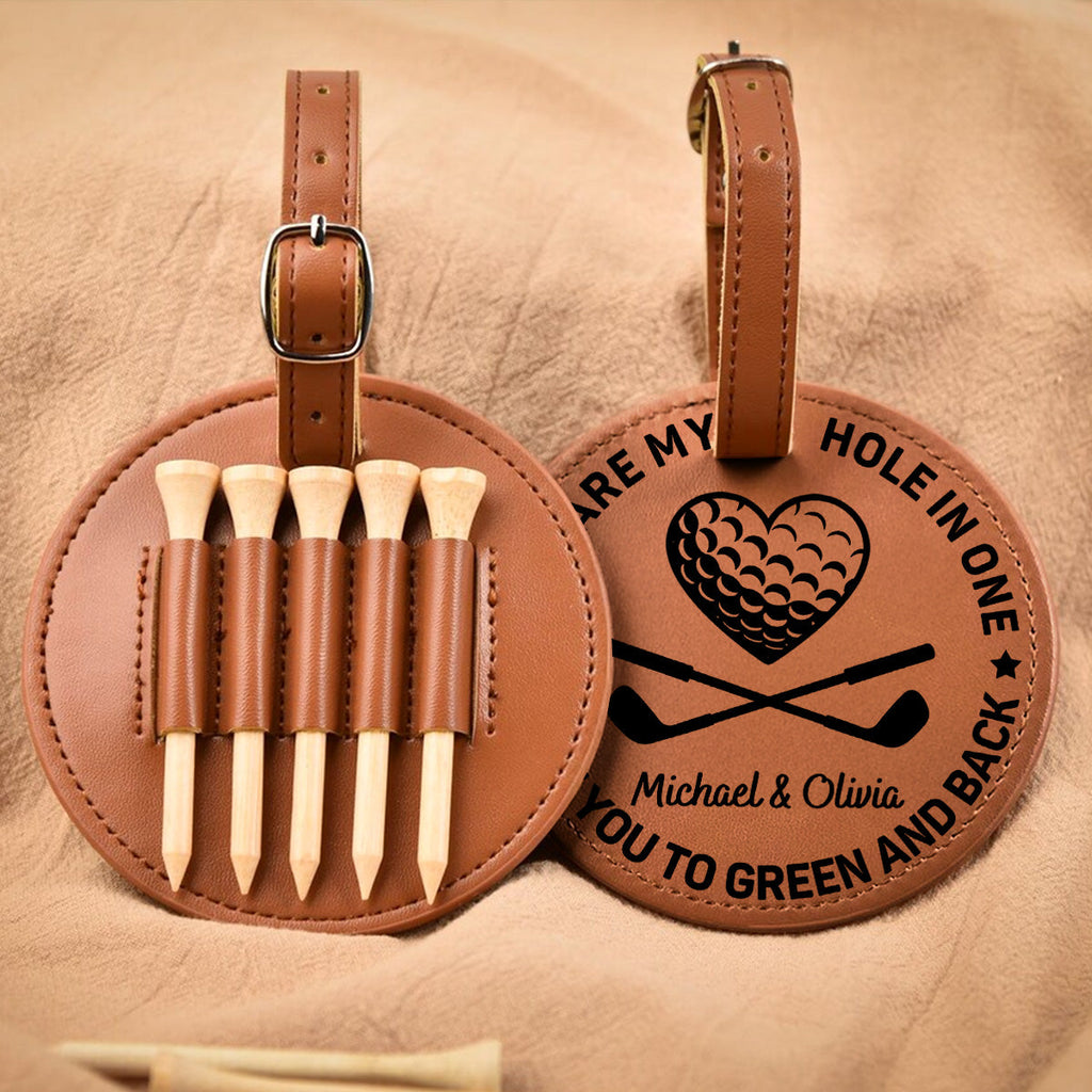 You Are My Hole In One - Personalized Golf Tee Bag
