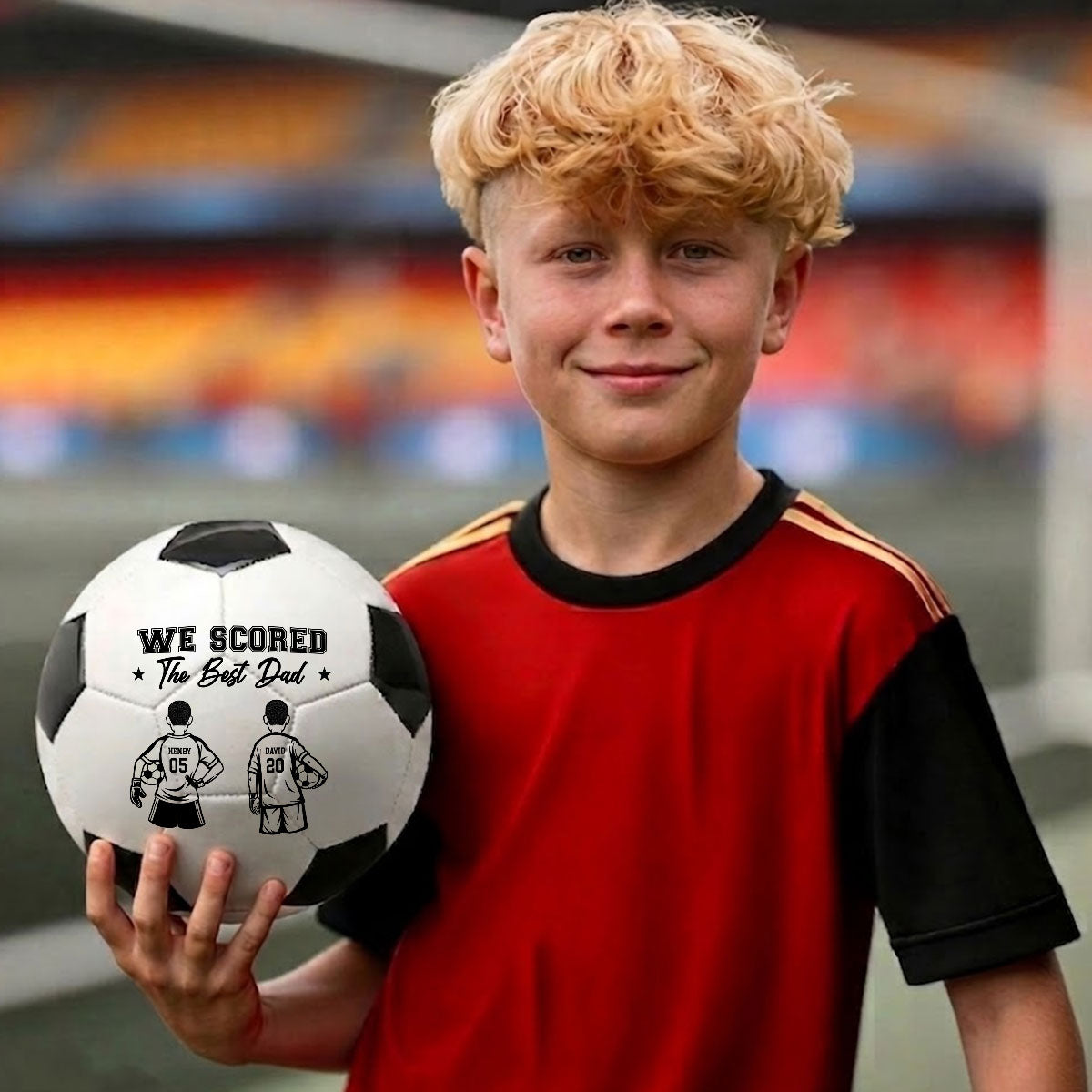 Our Daddy - Personalized Soccer Ball