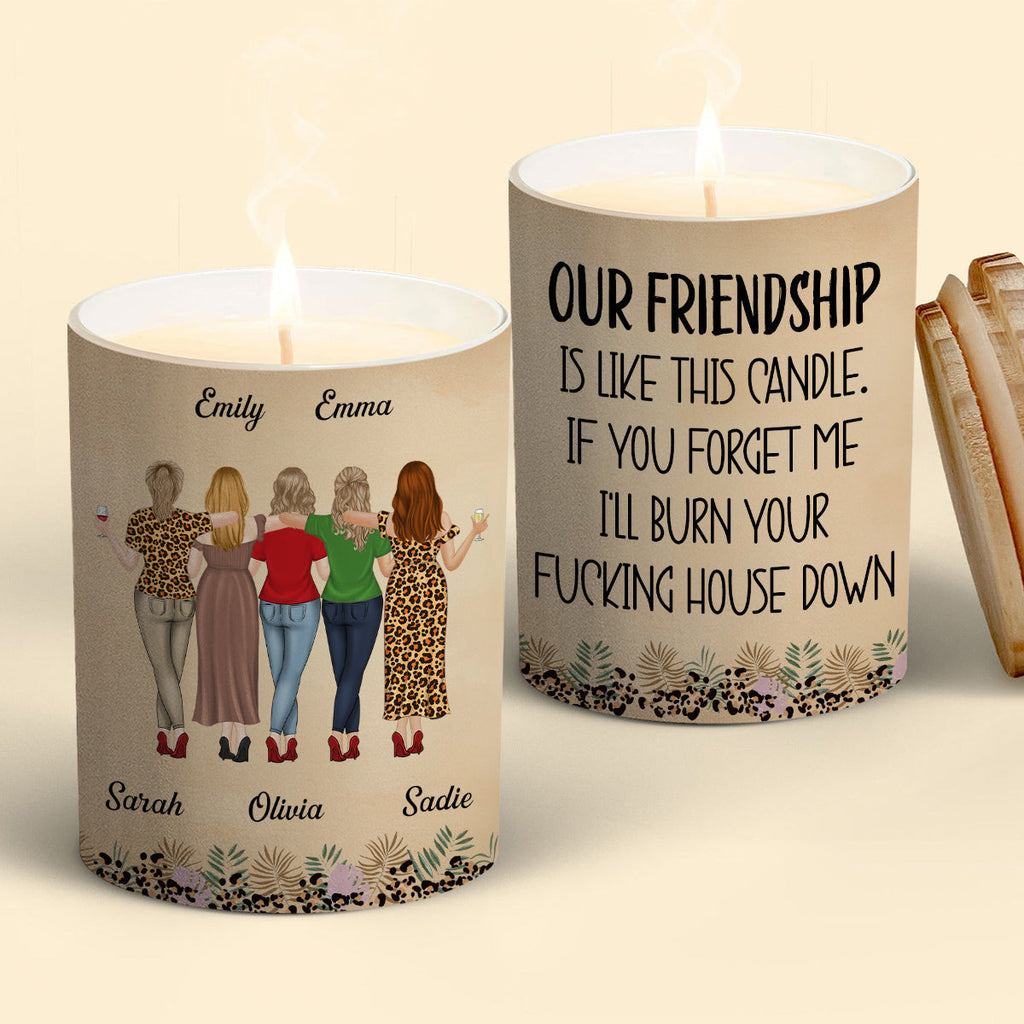 If You Forget Me - Personalized Candle