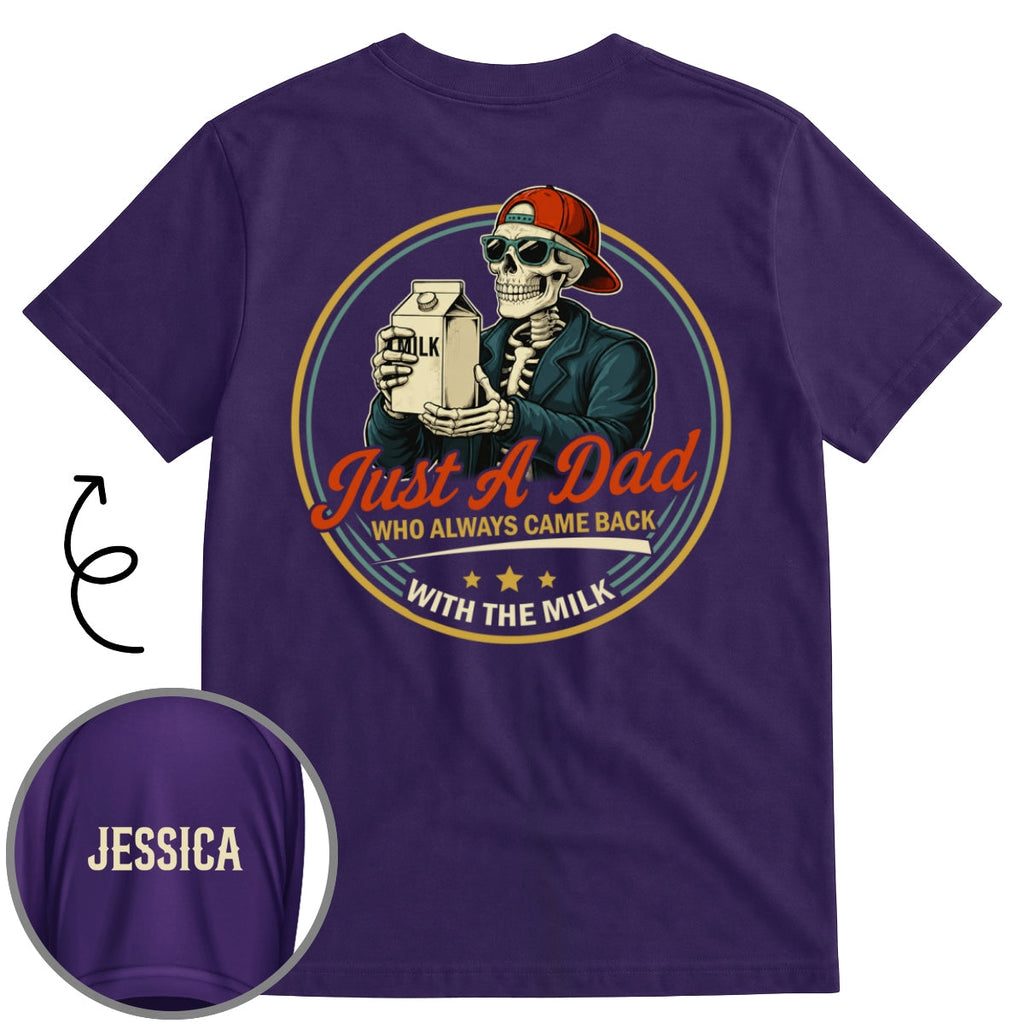 Custom Father's Day, Special Gift for Dad & Grandpa • Dad Joke - Personalized Shirt With Design On Sleeve