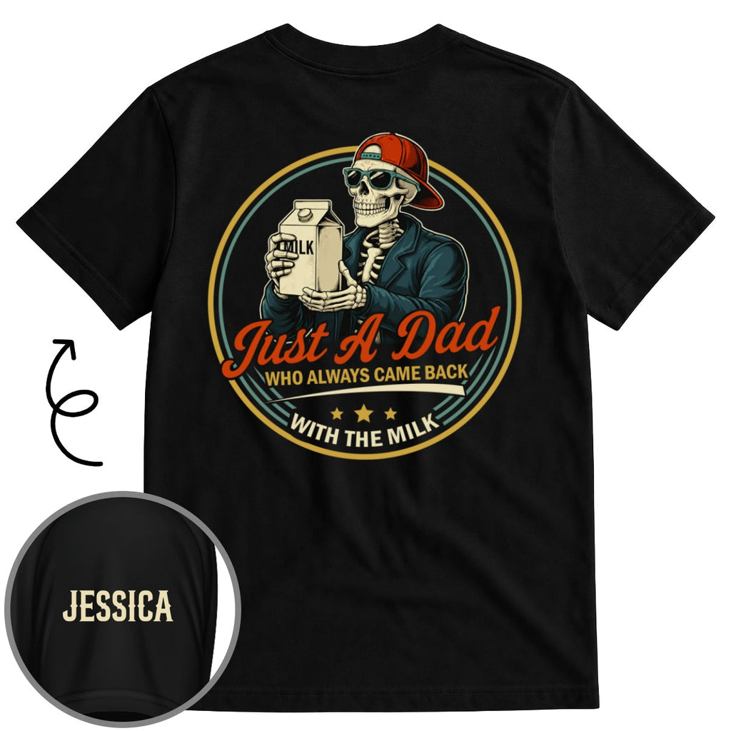 Custom Father's Day, Special Gift for Dad & Grandpa • Dad Joke - Personalized Shirt With Design On Sleeve