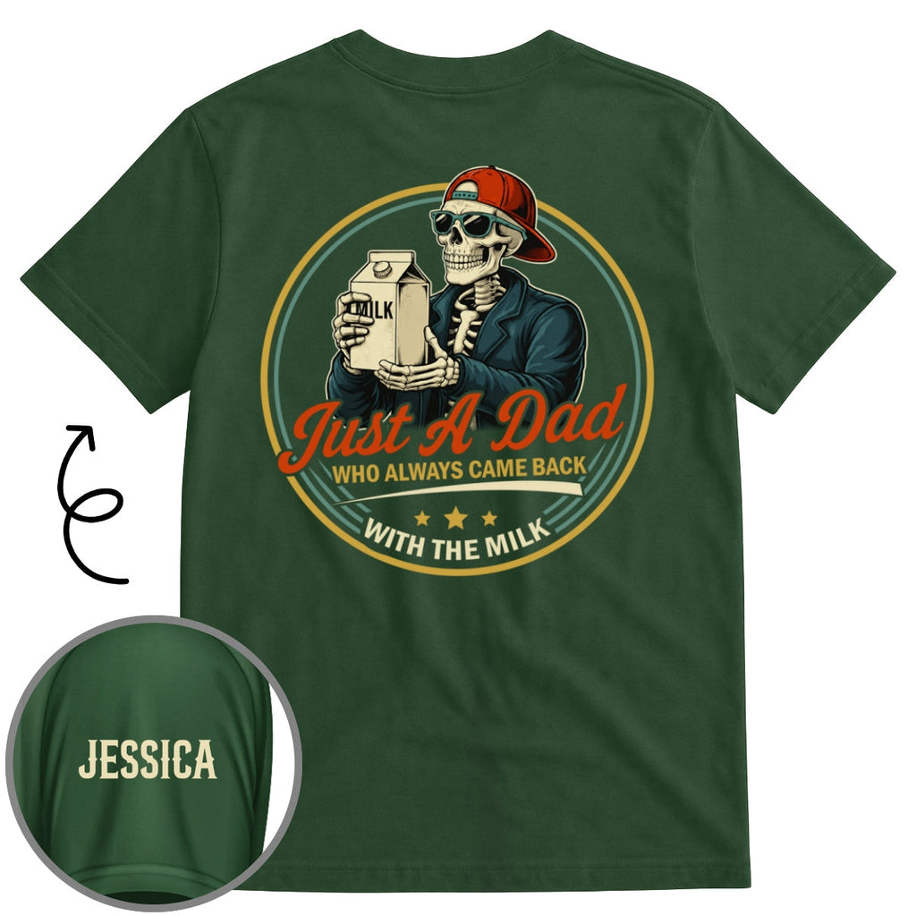 Custom Father's Day, Special Gift for Dad & Grandpa • Dad Joke - Personalized Shirt With Design On Sleeve
