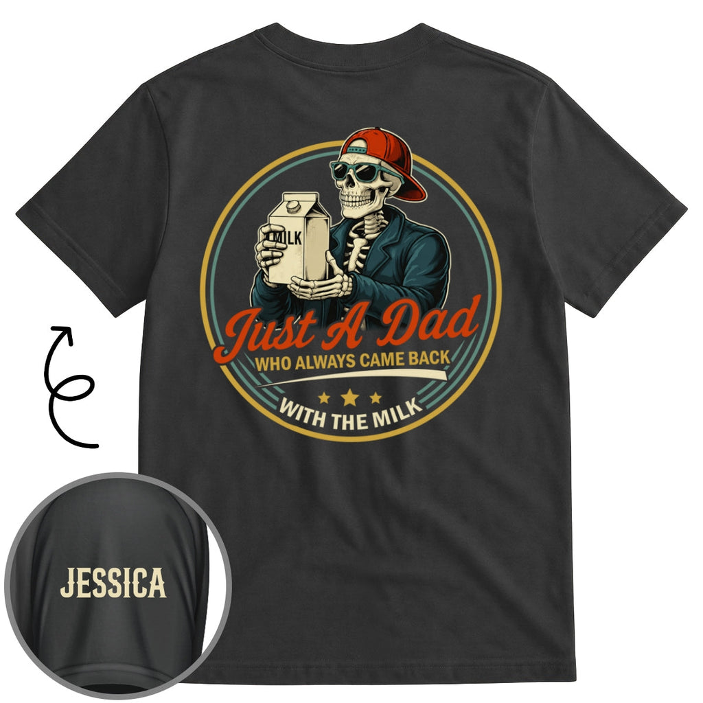 Custom Father's Day, Special Gift for Dad & Grandpa • Dad Joke - Personalized Shirt With Design On Sleeve