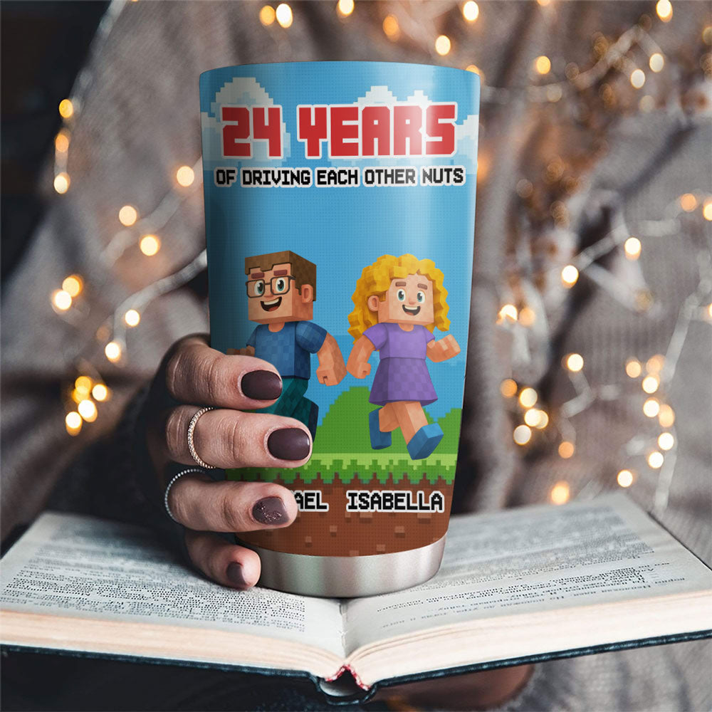 Custom Christmas Birthday Gifts For Best Friend • Drived Nuts For - Personalized Tumbler