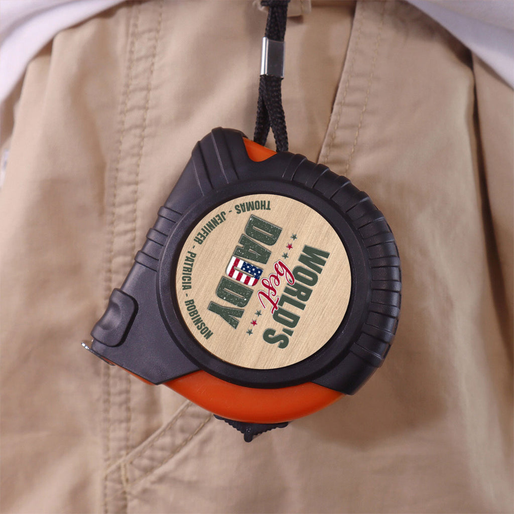 The Best Daddy - Personalized Tape Measure