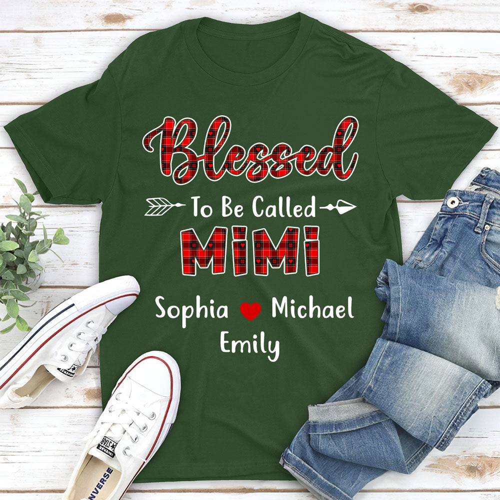 Custom Christmas & Birthday Gift for Grandma • Proud Grandma - Personalized Shirt