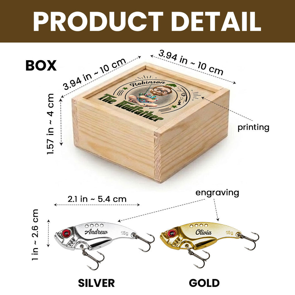 The Rodfather - Personalized Fishing Lure
