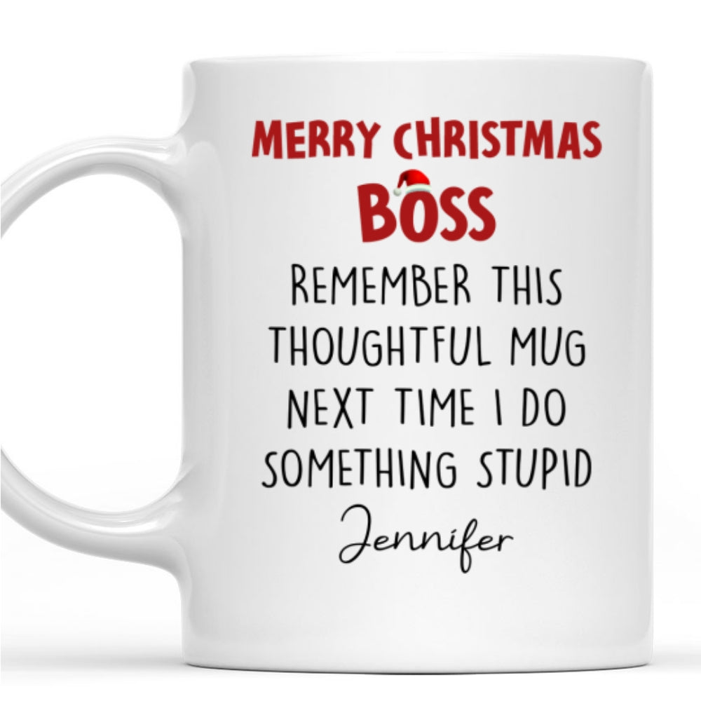 Custom Coworker, Christmas & Birthday Team Appreciation Gift • Thoughtful Gift For You - Personalized Coffee Mug