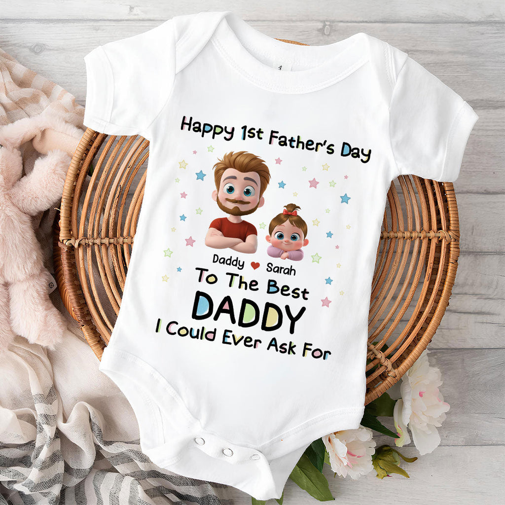 The Best Daddy - Personalized Baby Onesie
