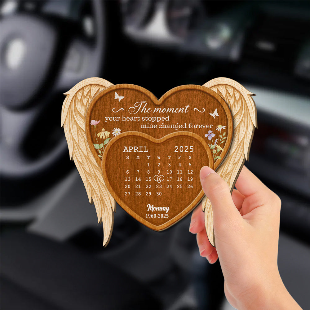 The Moment - Personalized Car Visor Clip