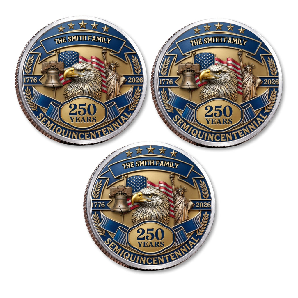 Semiquincentennial - Personalized Commemorative Keepsake Coin