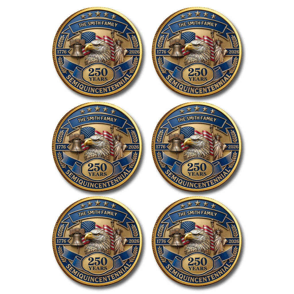 Semiquincentennial - Personalized Commemorative Keepsake Coin