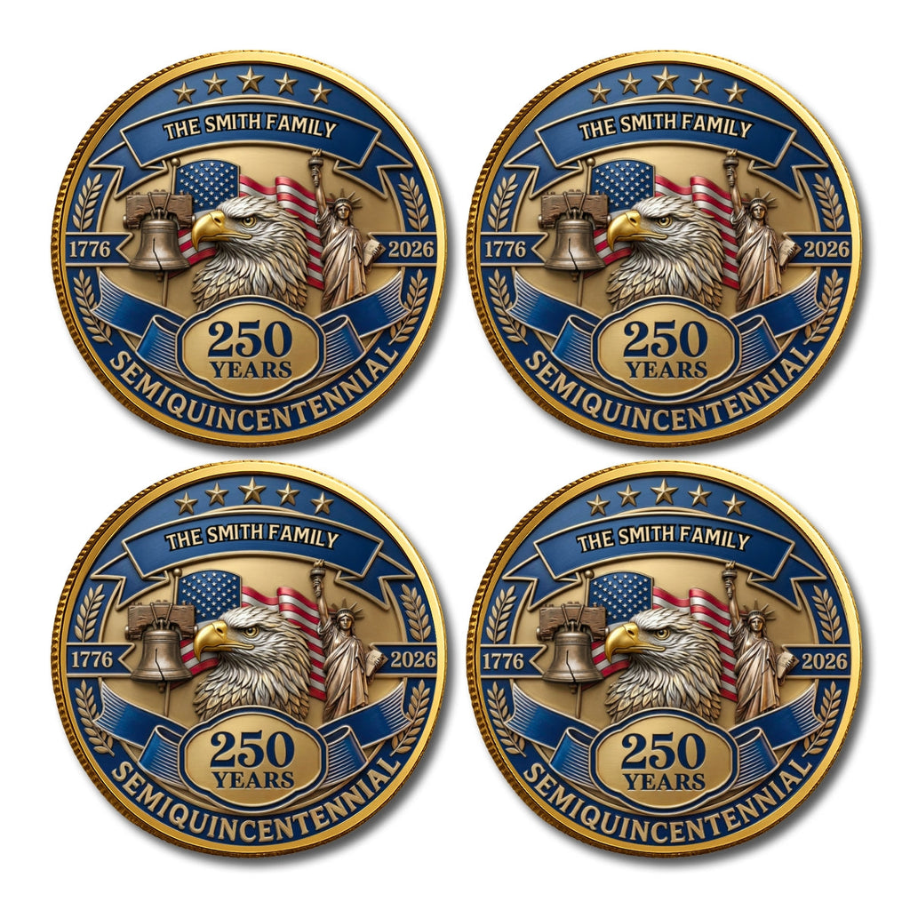 Semiquincentennial - Personalized Commemorative Keepsake Coin