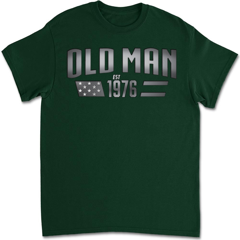 Custom Father's Day, Special Gift for Dad & Grandpa • Old Man - Personalized Shirt