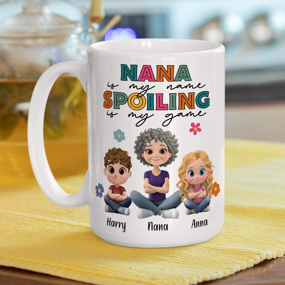 Custom Christmas & Birthday Gift For Grandma • Grandma Magic Makes Everything Better - Personalized Coffee Mug