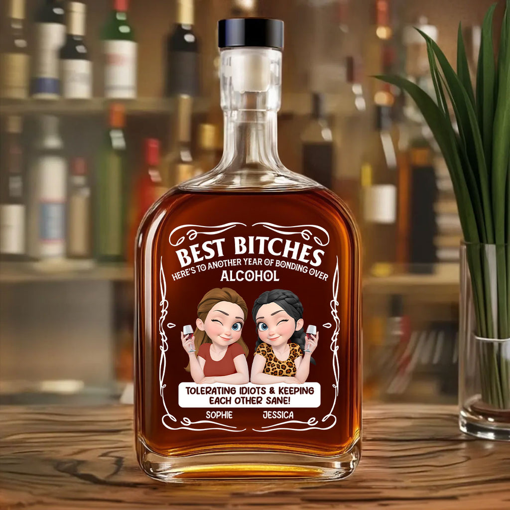 Keeping Each Other Sane - Personalized Spirits Decanter