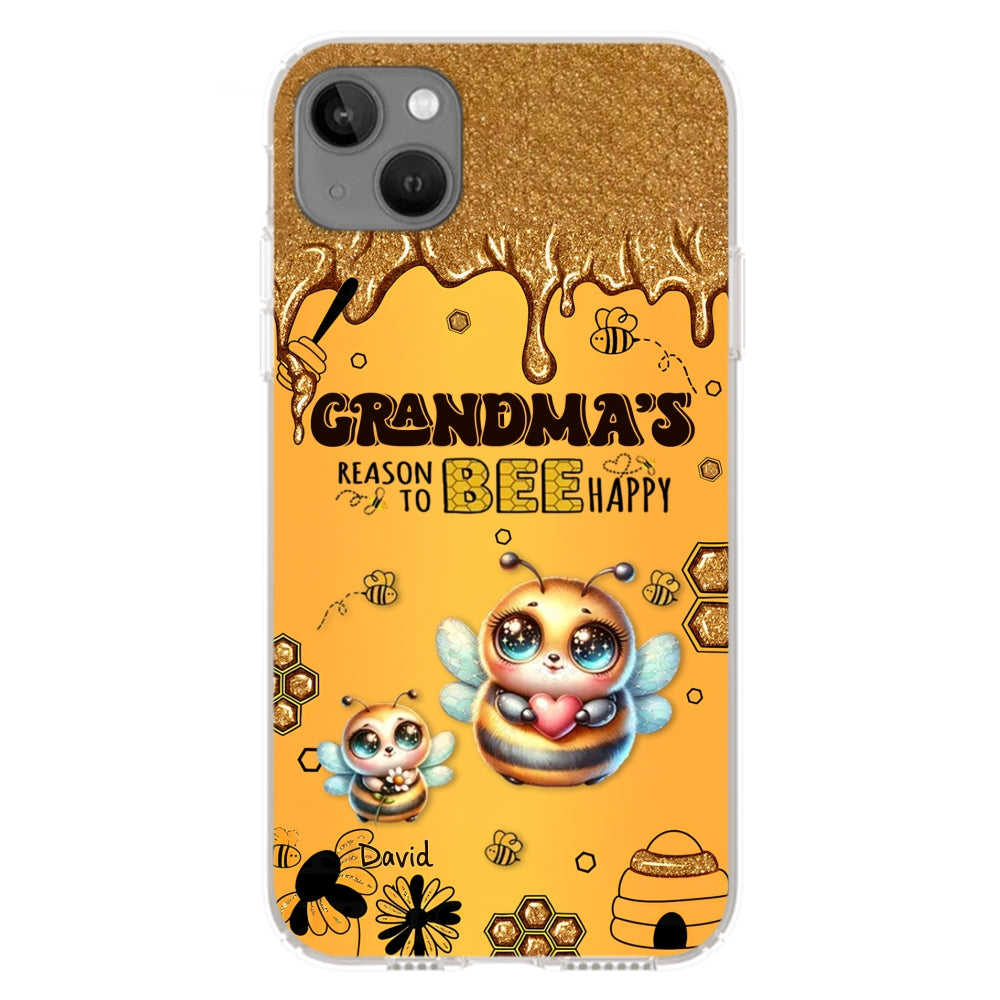 Bee Happy - Personalized Phone Case