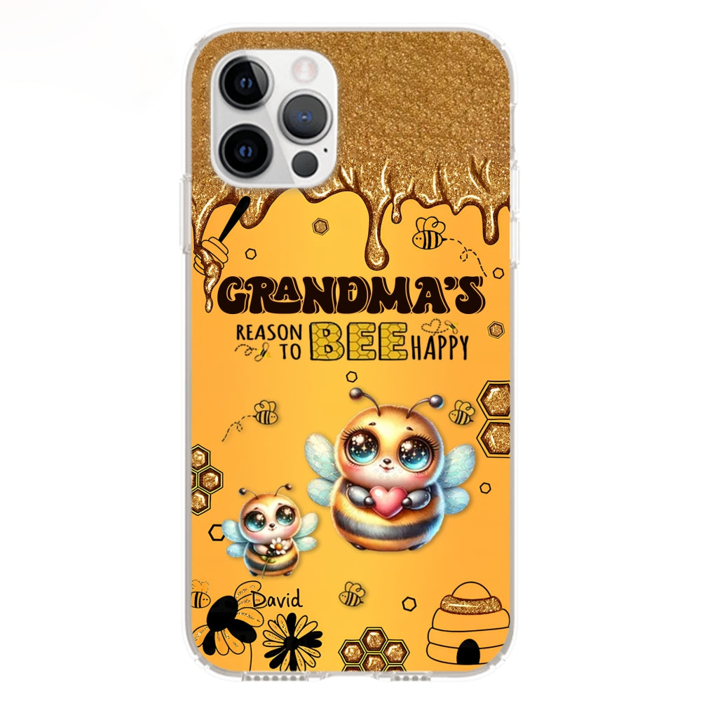 Bee Happy - Personalized Phone Case