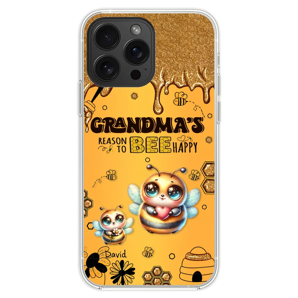 Bee Happy - Personalized Phone Case