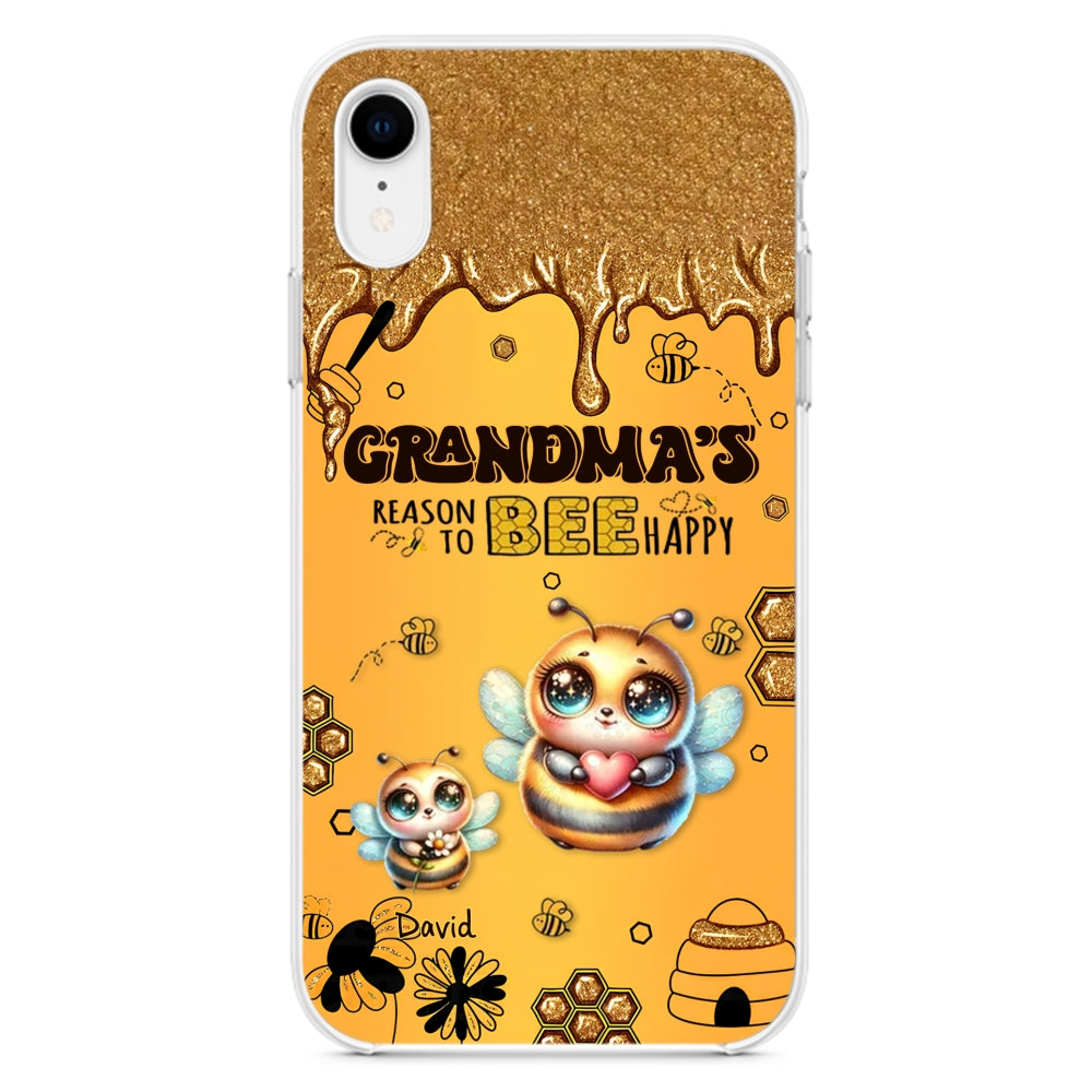 Bee Happy - Personalized Phone Case