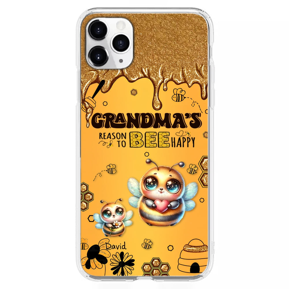 Bee Happy - Personalized Phone Case