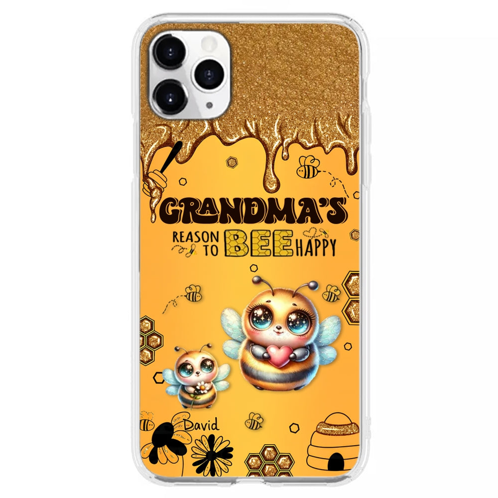Bee Happy - Personalized Phone Case