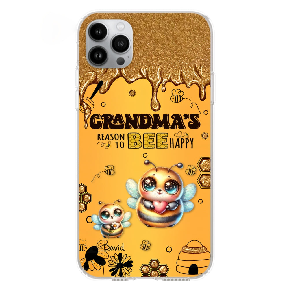 Bee Happy - Personalized Phone Case