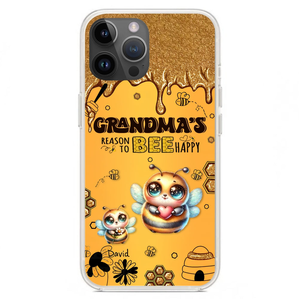 Bee Happy - Personalized Phone Case