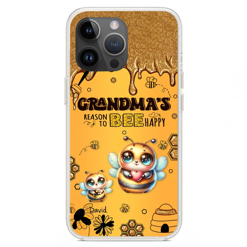 Bee Happy - Personalized Phone Case