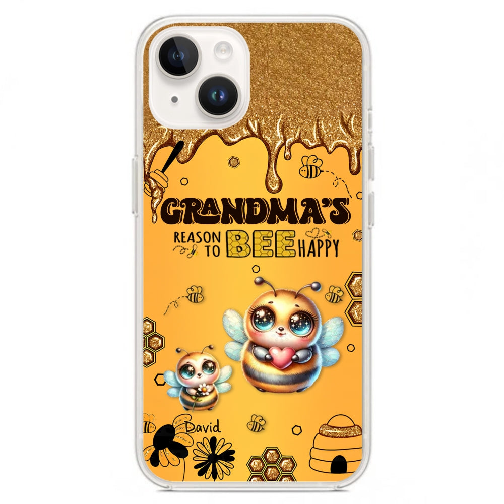 Bee Happy - Personalized Phone Case