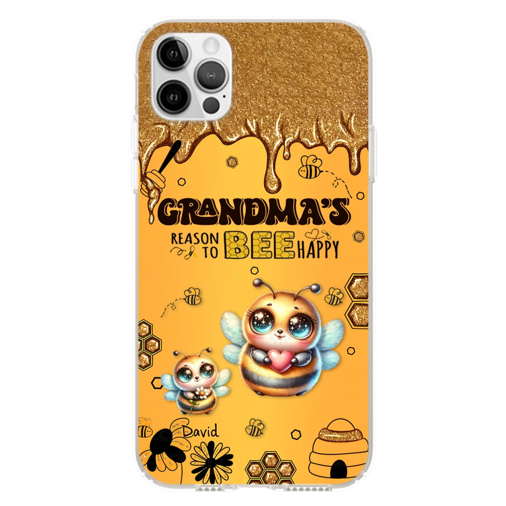 Bee Happy - Personalized Phone Case
