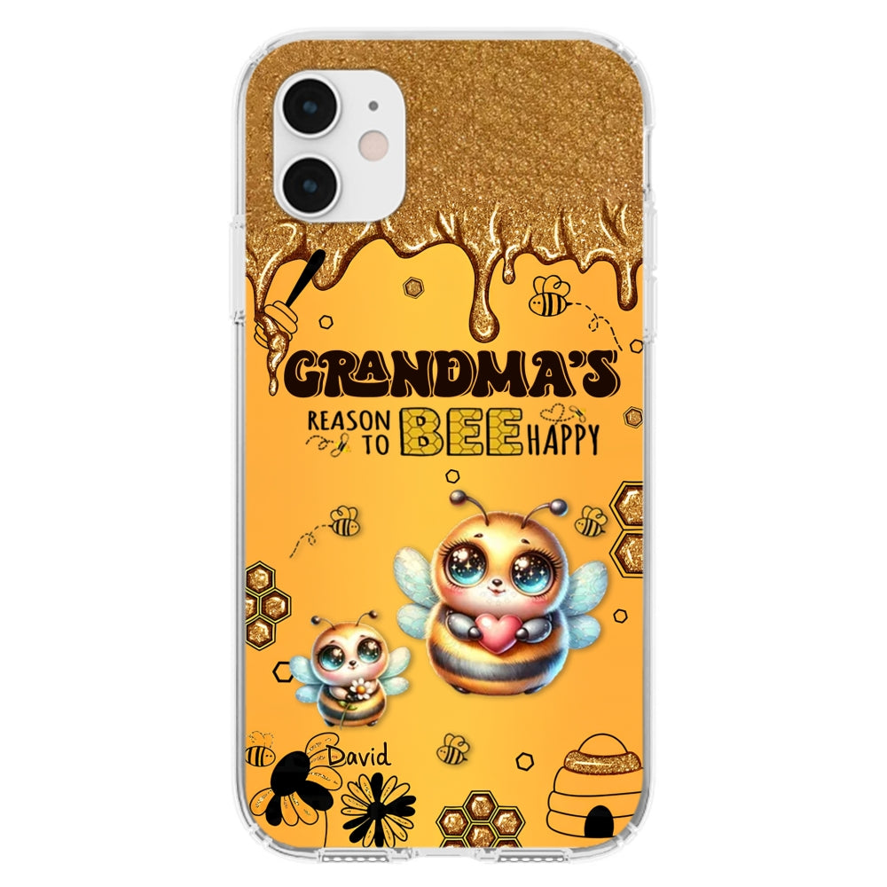 Bee Happy - Personalized Phone Case