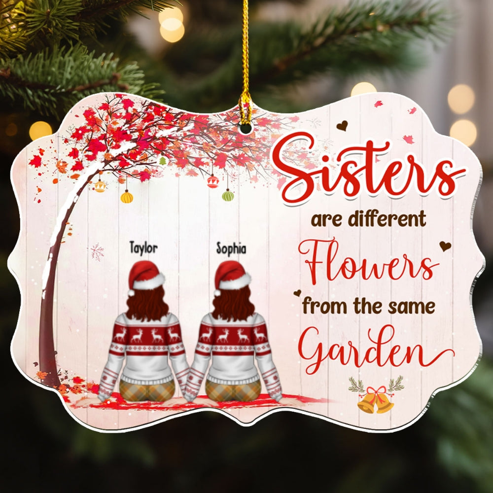 Custom Friendship Christmas Ornament, Best Friend Gift •  A Truly Great Friend - Personalized Acrylic Ornament