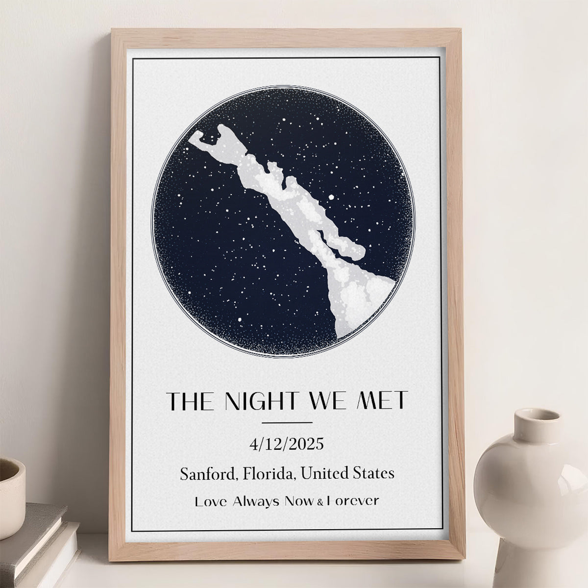 That Night Felt Like Fate - Personalized Poster