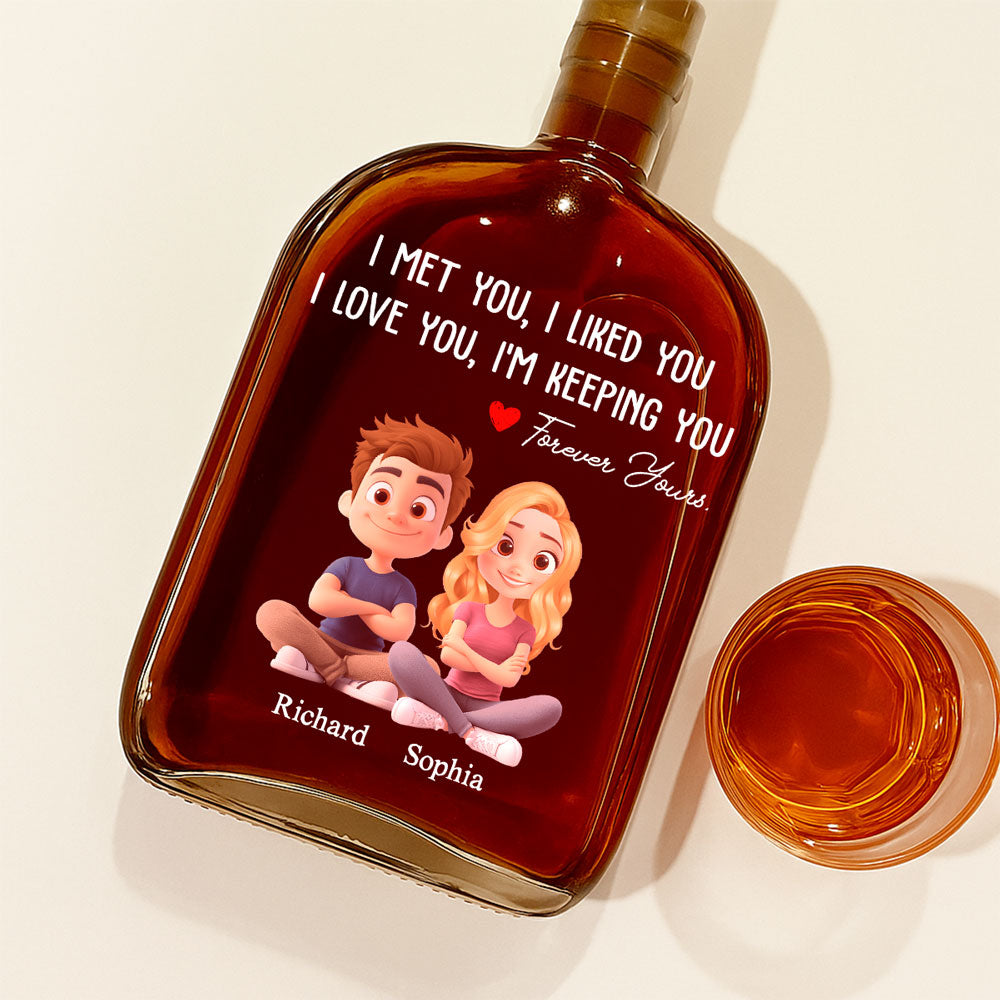 I Am Keeping You - Personalized Spirits Decanter