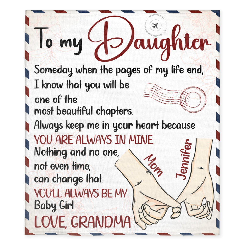 The Most Beautiful Chapters - Personalized Fleece Blanket