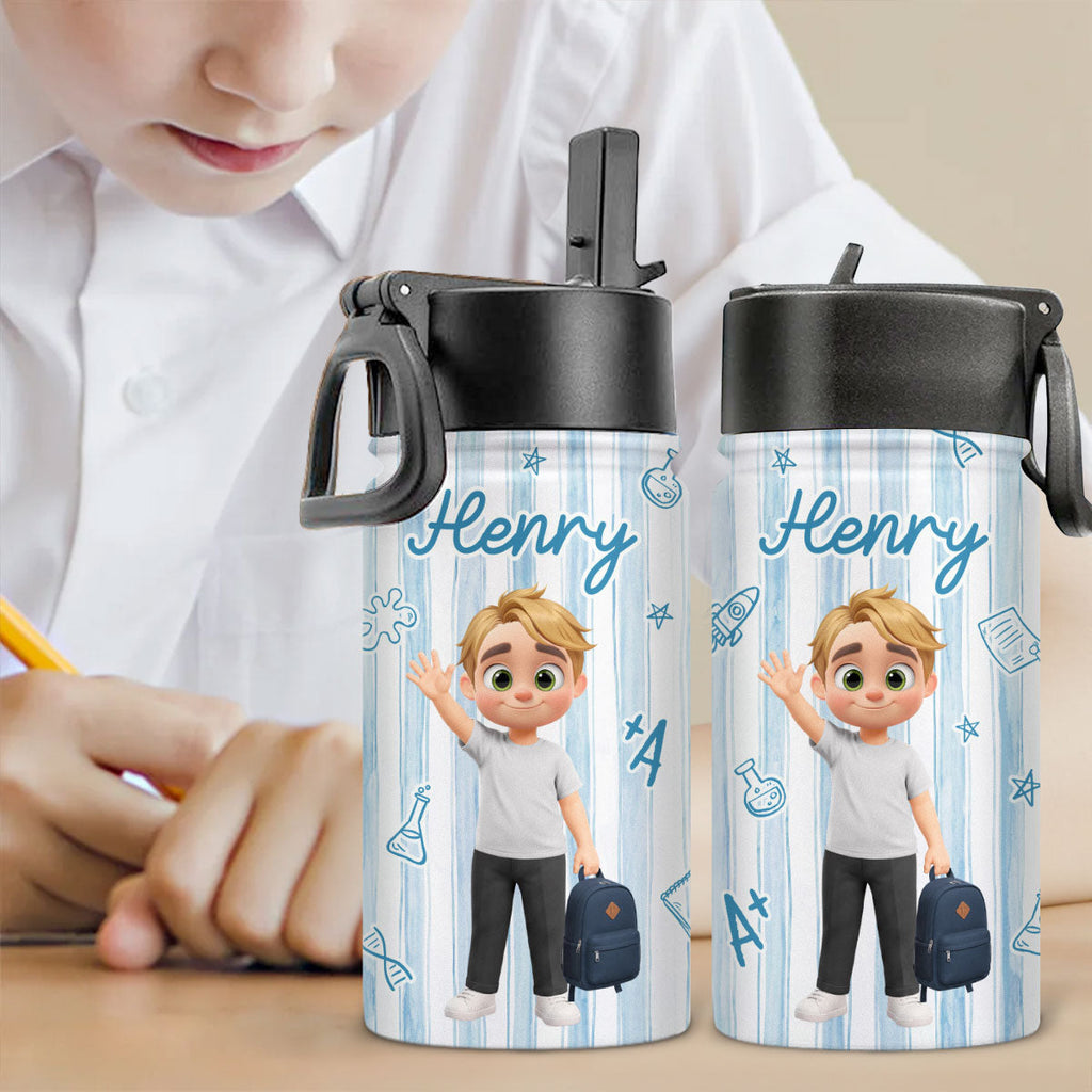 Backpack Buddy - Personalized Kids Water Bottle
