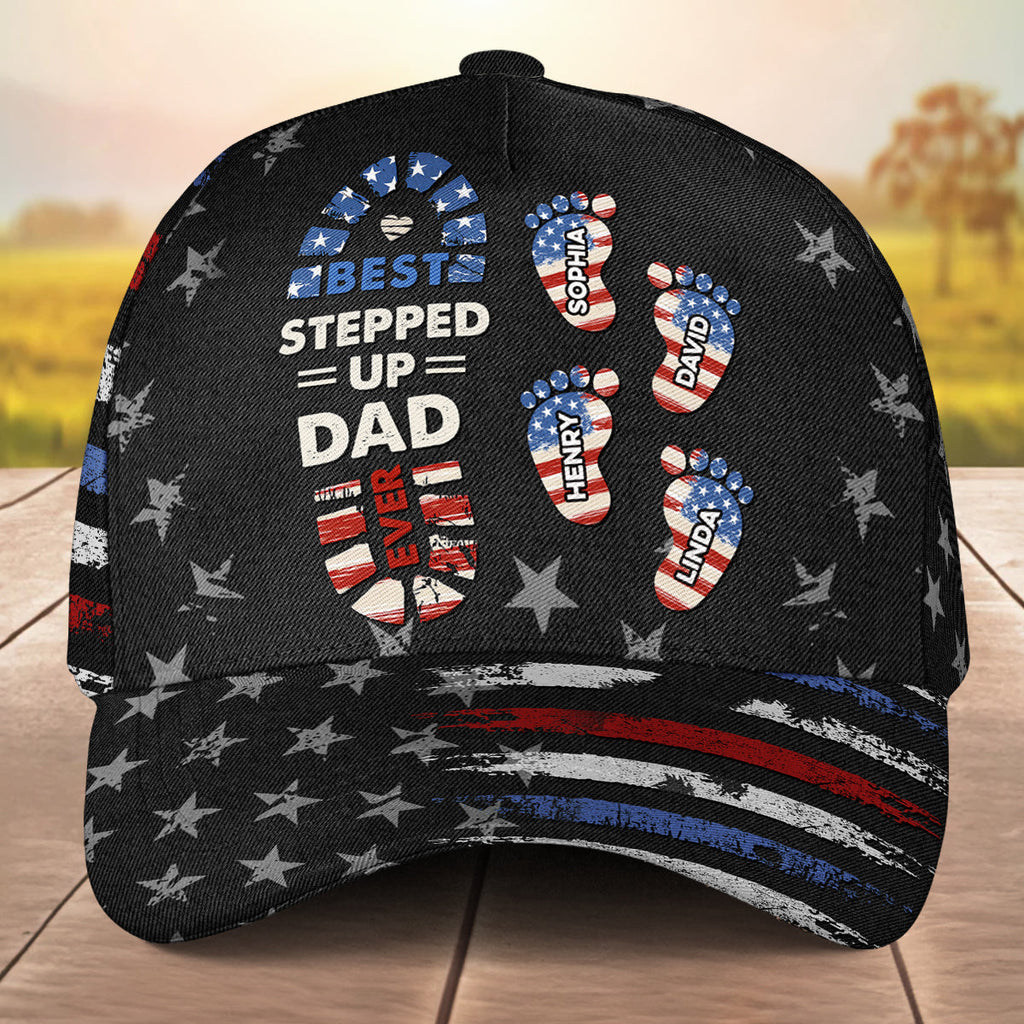 Best Bonus Dad Ever - Personalized Classic Cap