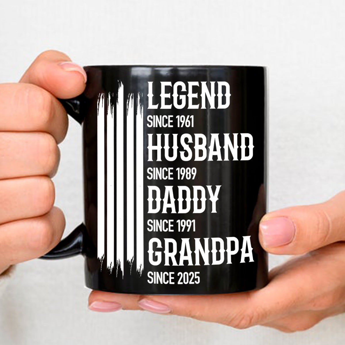 Custom Christmas & Birthday Gift for Dad • The Original Legend - Personalized Coffee Mug