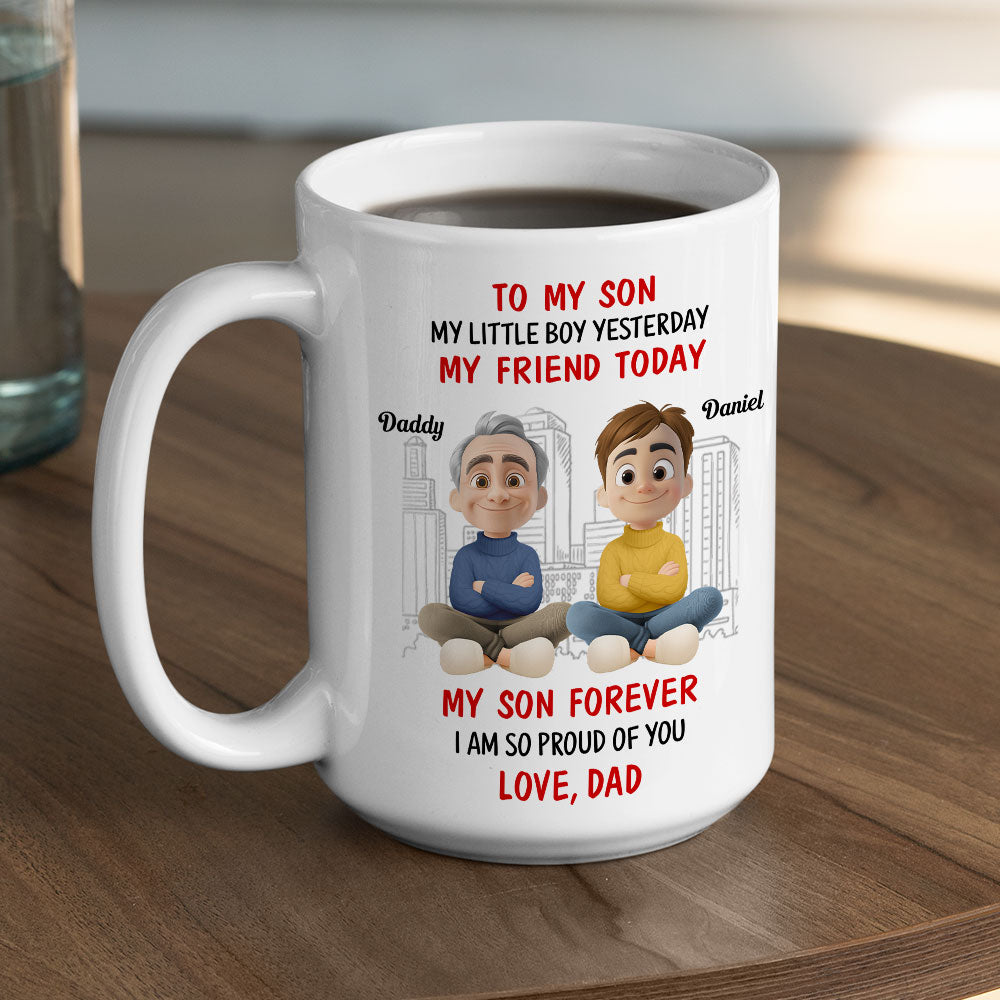 Custom Christmas & Birthday Gift for Son • My Choice, My Child, My Love - Personalized Mug