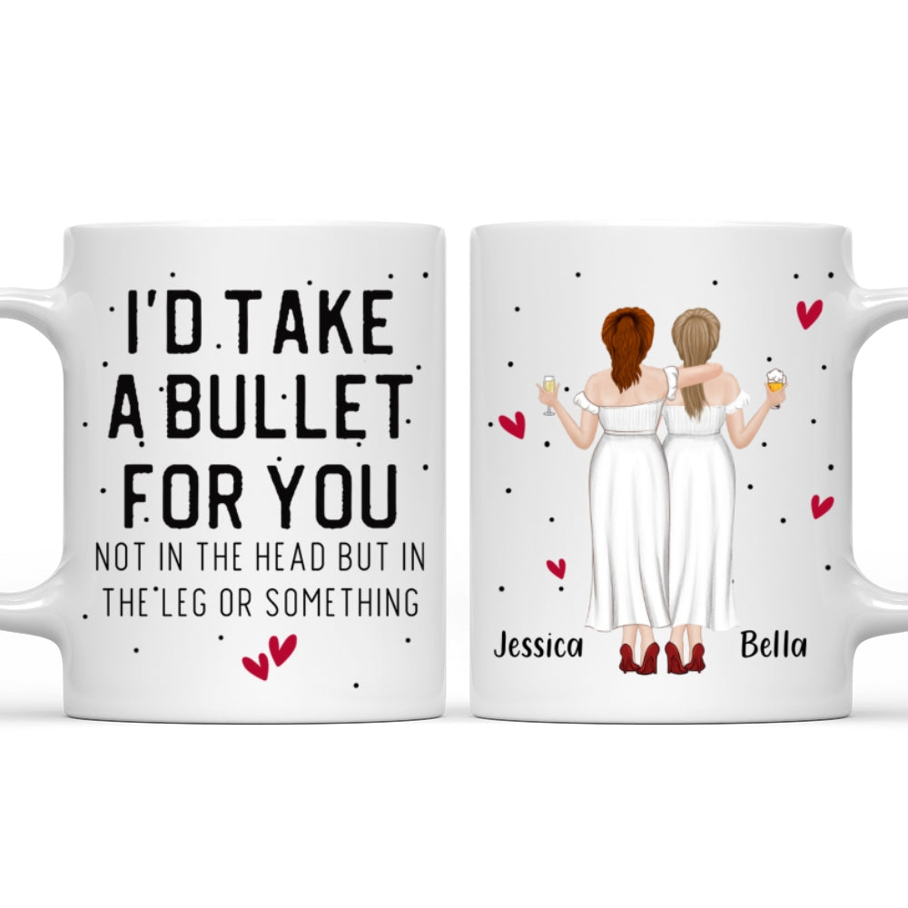 Custom Best Friend, Christmas & Birthday Friendship Keepsake Gift • Lovely Friends - Personalized Coffee Mug
