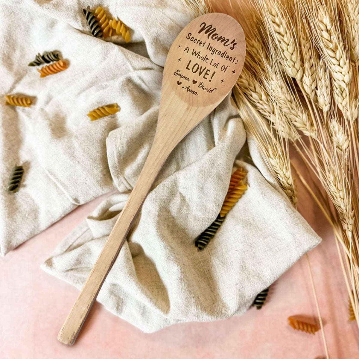 Secret Ingredient - Personalized Engraved Wooden Spoon