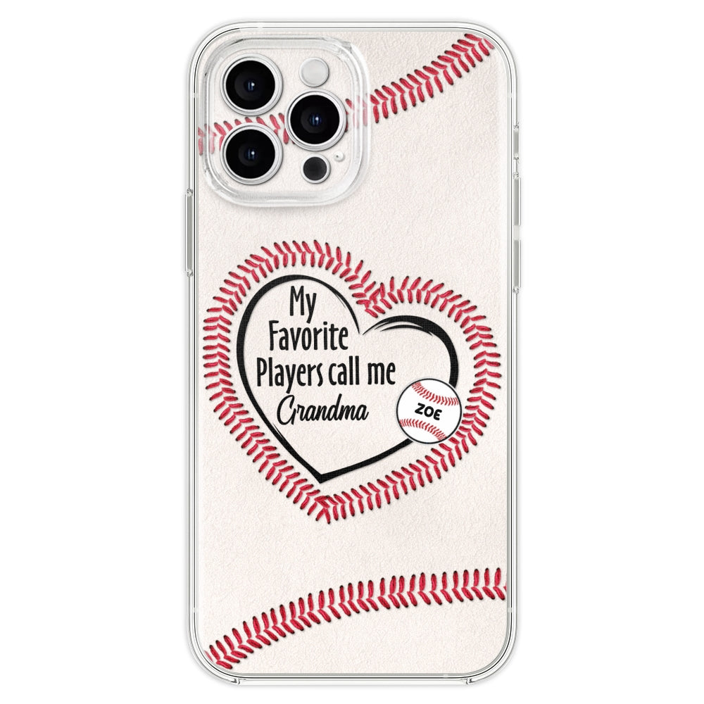 My Favorite Player Call Me - Personalized Phone Case