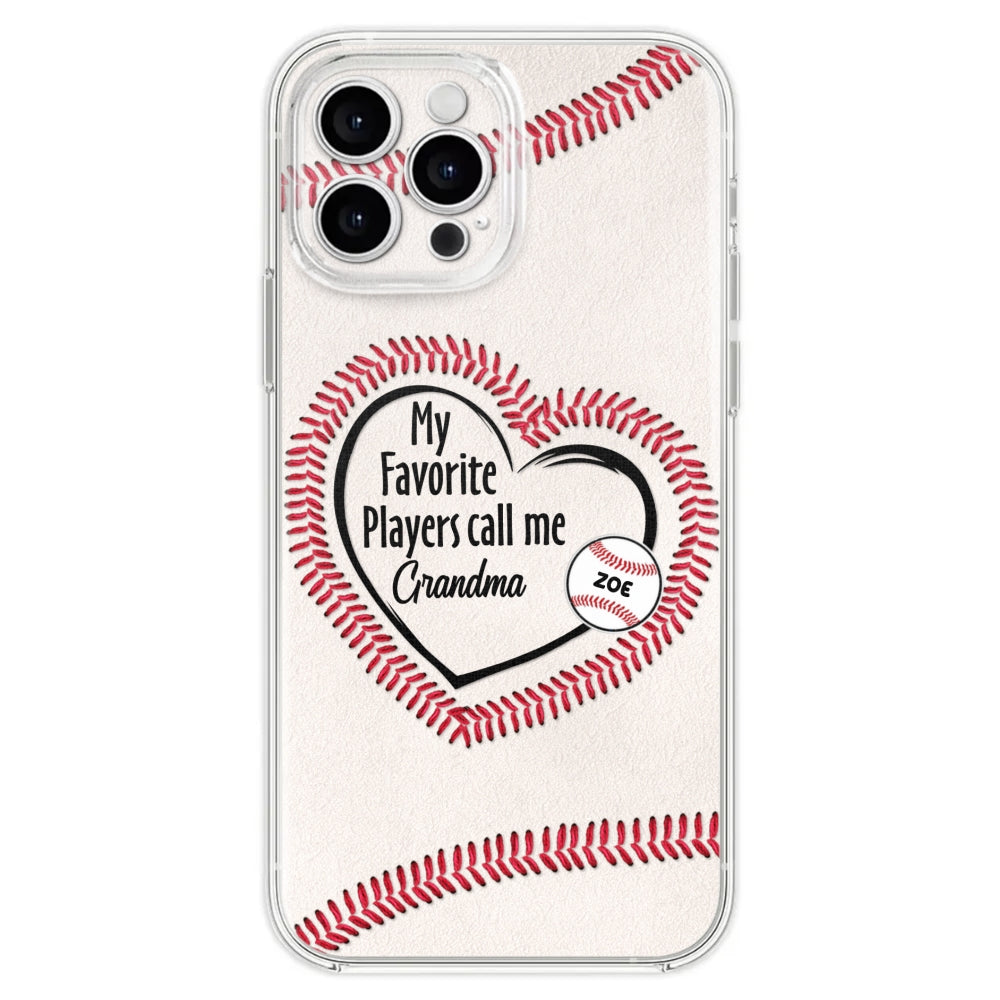 My Favorite Player Call Me - Personalized Phone Case