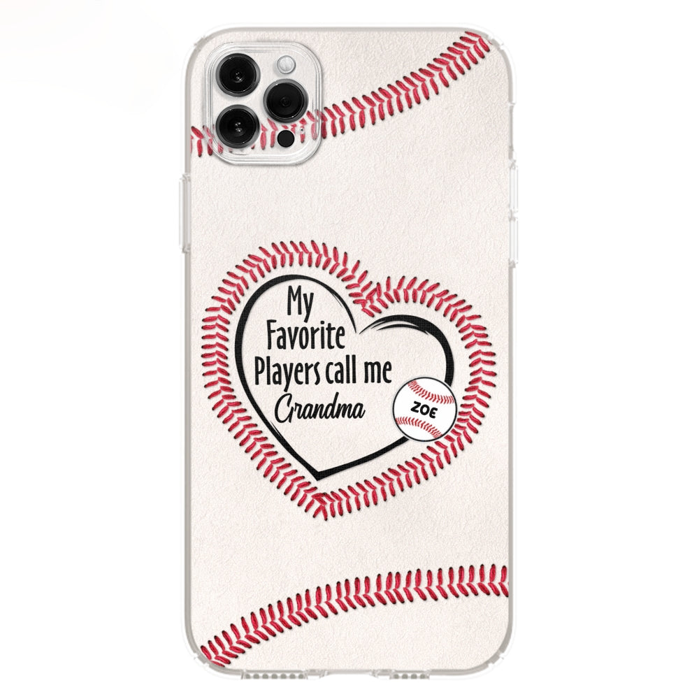 My Favorite Player Call Me - Personalized Phone Case