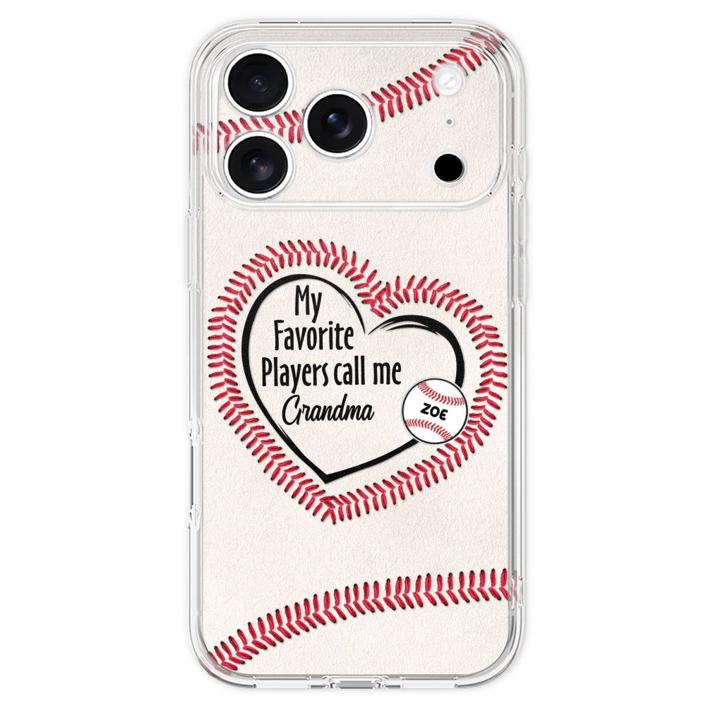My Favorite Player Call Me - Personalized Phone Case