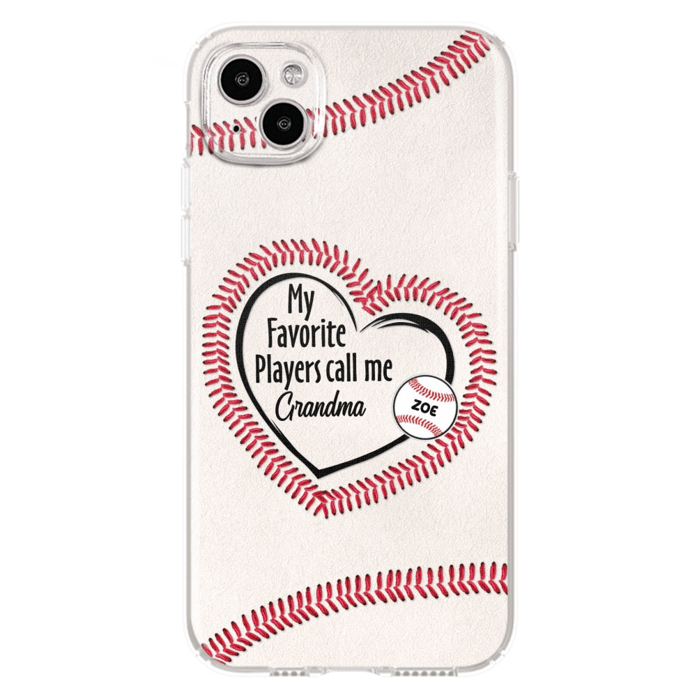 My Favorite Player Call Me - Personalized Phone Case