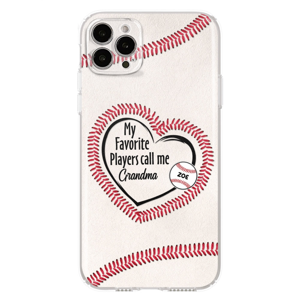 My Favorite Player Call Me - Personalized Phone Case